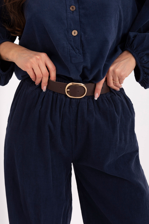 Kalhoty tmavě modré