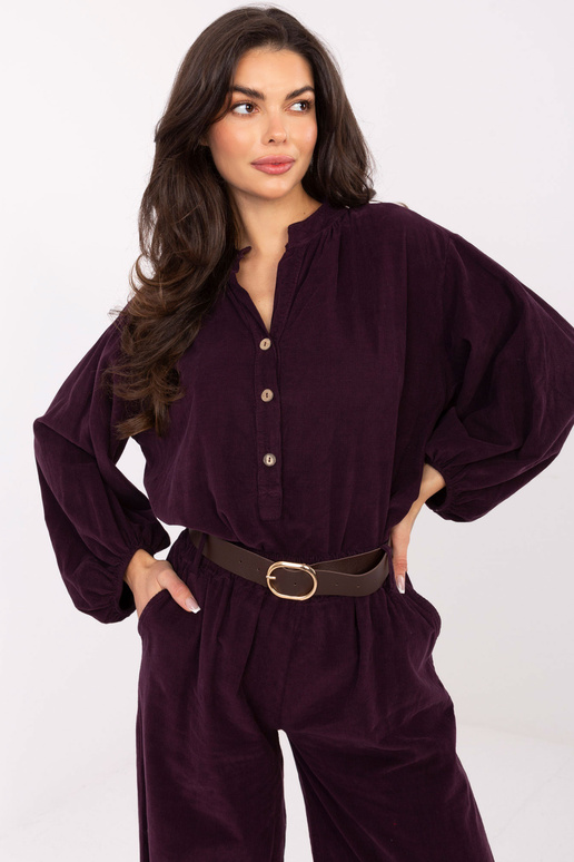 Košile tmavě fialová