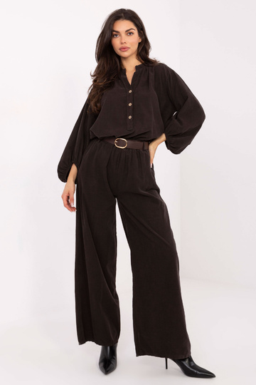 Košile tmavě hnědá