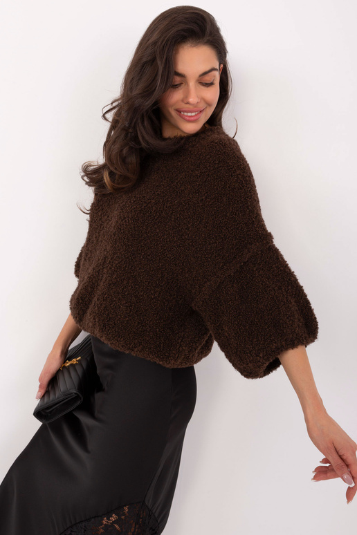 Svetr IT tmavě hnědý