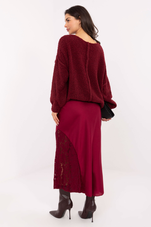 Sukně tmavě červená