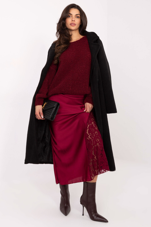 Sukně tmavě červená