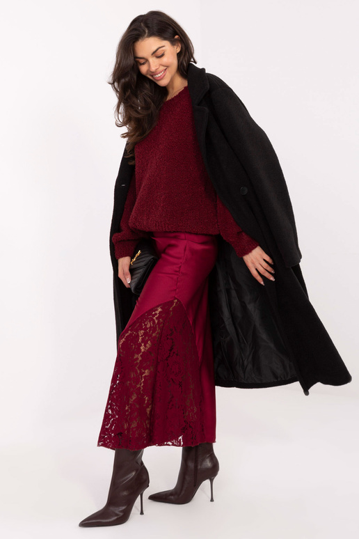 Sukně tmavě červená