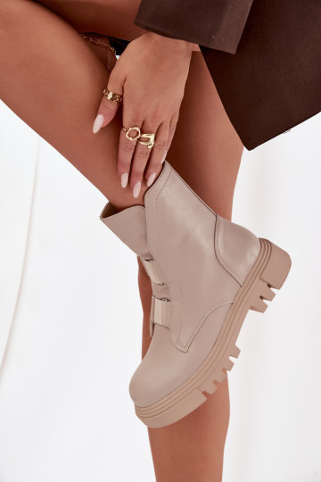 zateplené boty    Eko  slonová kost Mailyra 2