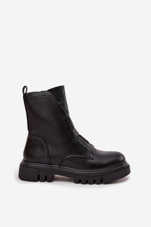 zateplené boty    Eko  Černé Mailyra zateplené boty    Eko  Černé Mailyra