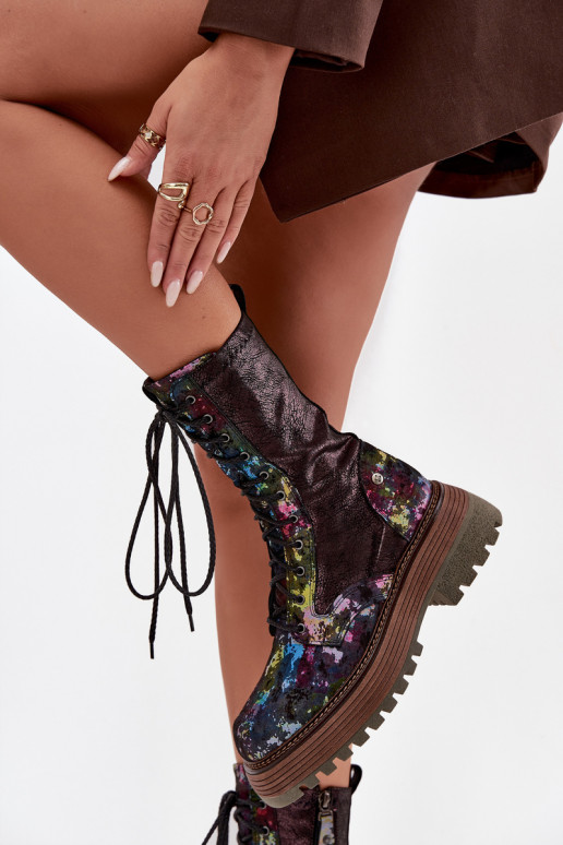 Dámské podpatky Dámské boty  06203-39 různé barvy Dámské podpatky Dámské boty  06203-39 různé barvy