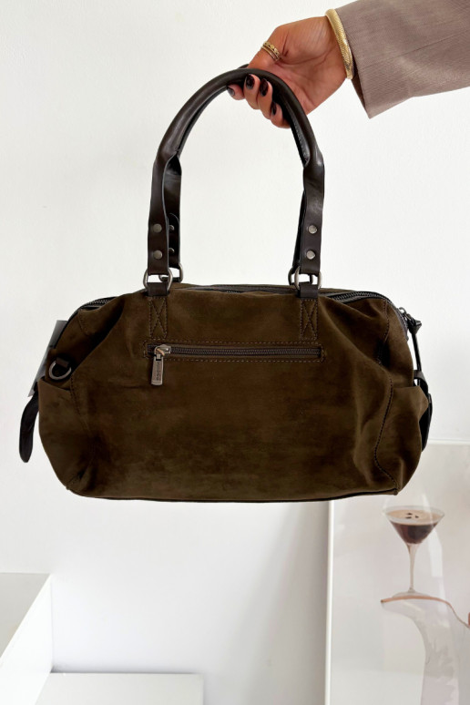 Kabelka Z z eko semišeu khaki Gressa Kabelka Z z eko semišeu khaki Gressa