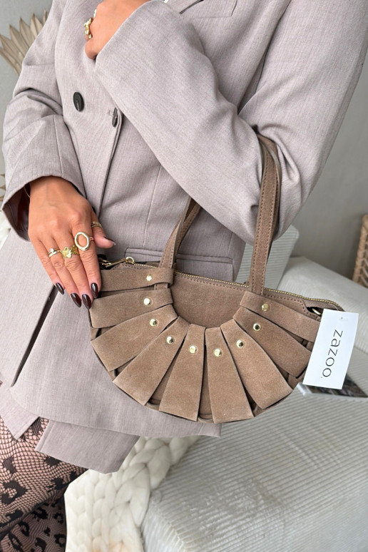 Kabelka Z Naturalnego Zamszu slonová kost Marivane Kabelka Z Naturalnego Zamszu slonová kost Marivane