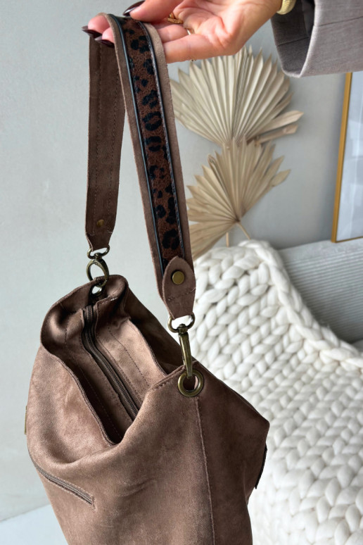 Kabelka Z z eko semišeu slonová kost Deliane Kabelka Z z eko semišeu slonová kost Deliane