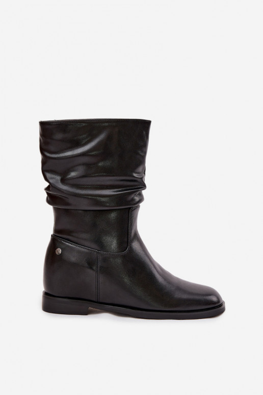 Dřeváky   zateplené  K7211-01 Černé Dřeváky   zateplené  K7211-01 Černé