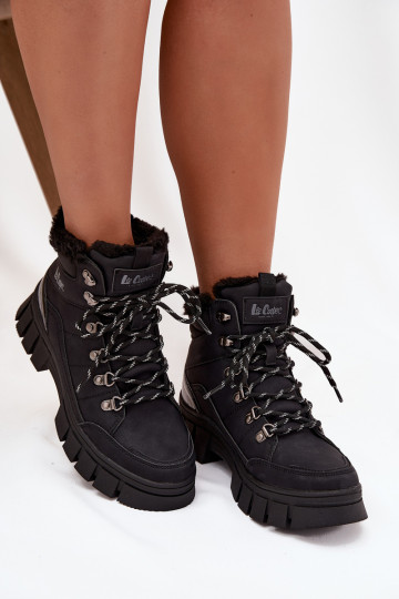 zateplené boty  Lee Cooper LCJ-25-31-3911 Černé