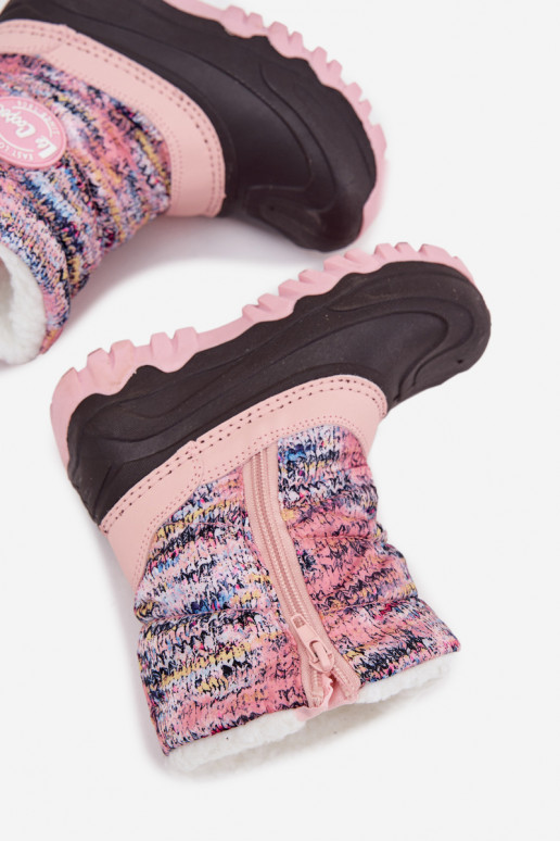 Sněhule Dětské Dětské  Lee Cooper LCJ-25-10-3770 růžová Sněhule Dětské Dětské  Lee Cooper LCJ-25-10-3770 růžová