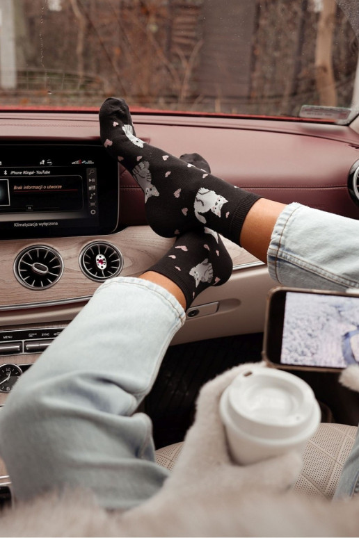 Ponožky   I se srdíčky Černé Ponožky   I se srdíčky Černé