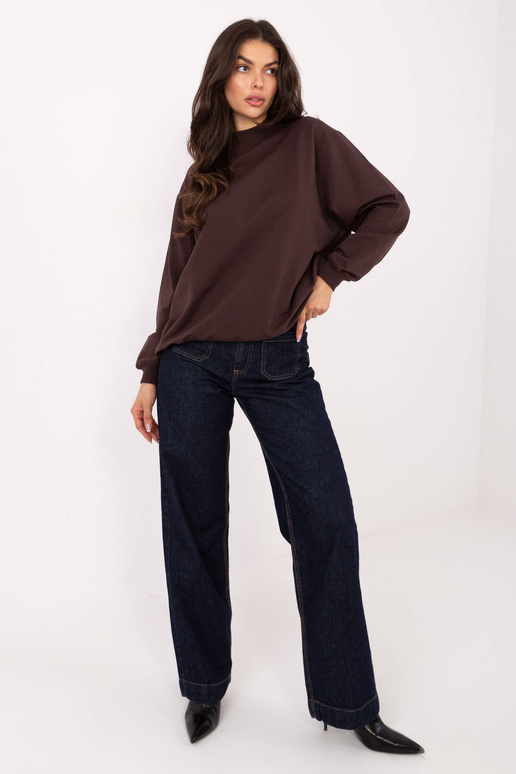 Tmavě hnědá bunda