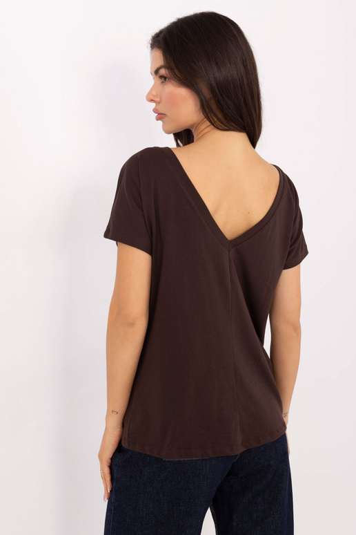 Trička tmavě hnědá