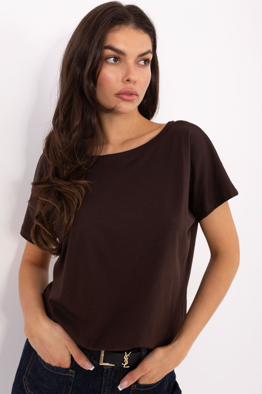 Trička tmavě hnědá