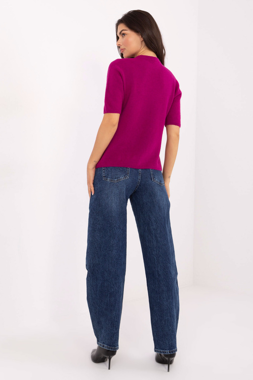 Svetr fuchsiové barvy