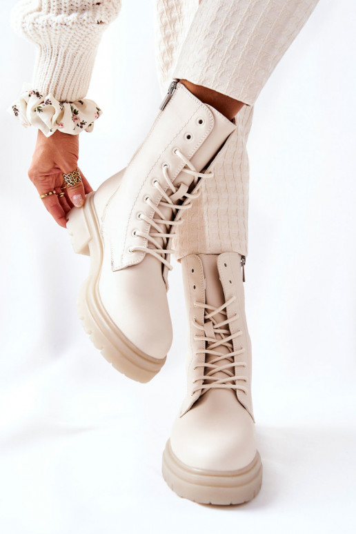  boty  béžové Rozelle