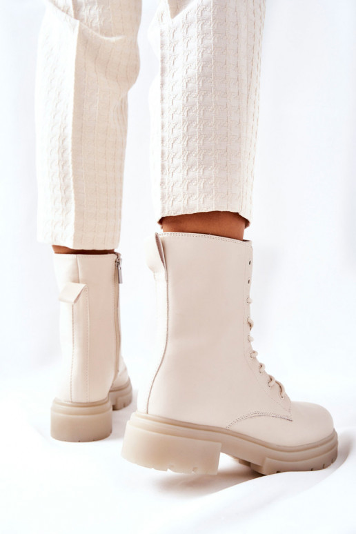  boty  béžové Rozelle