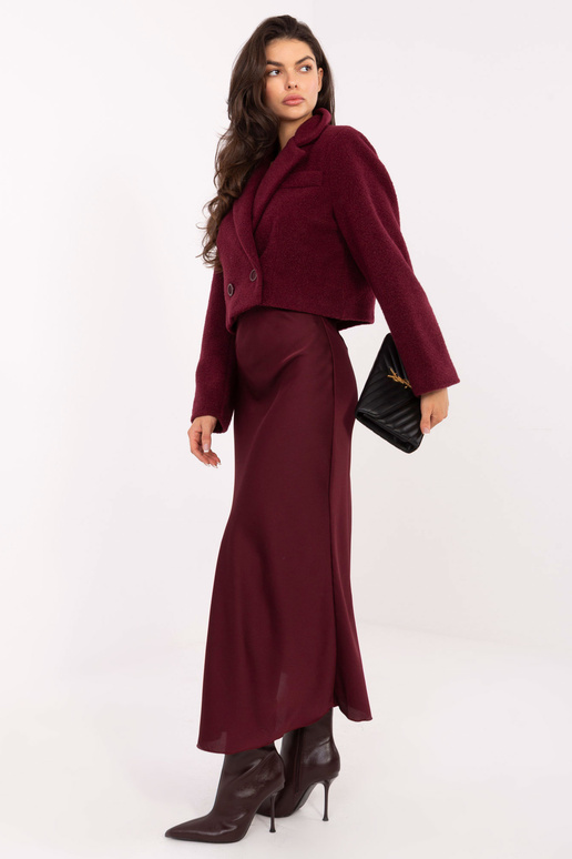 Sukně červené bordó barvy