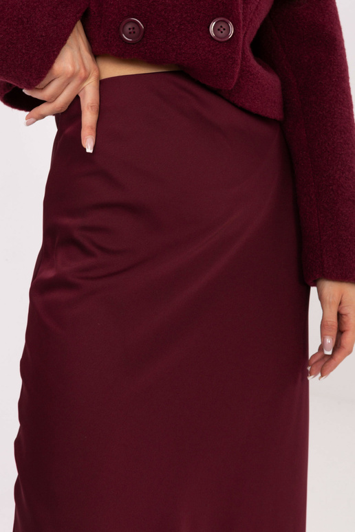 Sukně červené bordó barvy