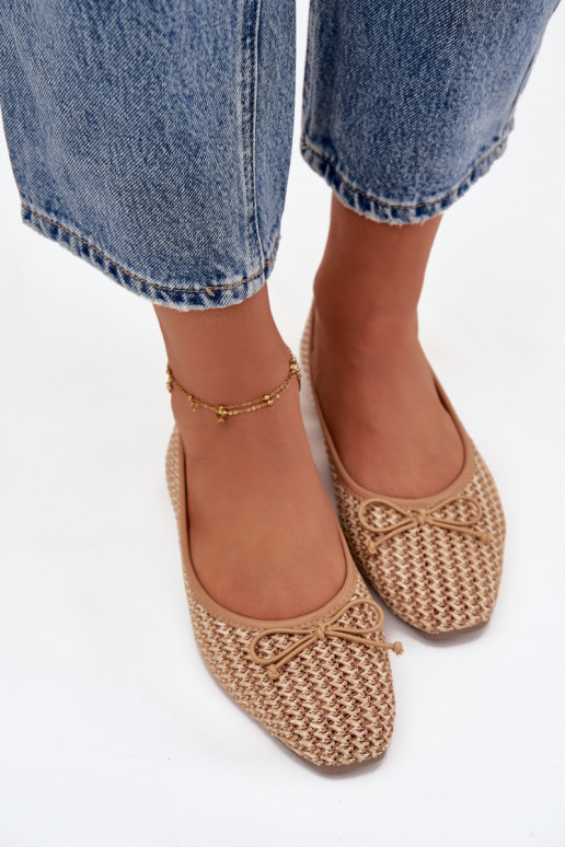 baleríny  I Kokardką hnědáBelirra