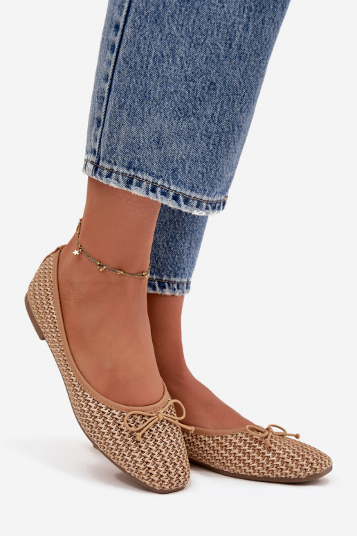 baleríny  I Kokardką hnědáBelirra