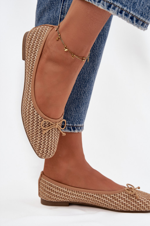 baleríny  I Kokardką hnědáBelirra