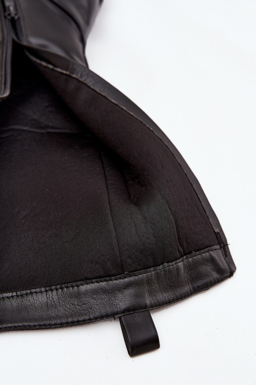 zateplené se šněrováním dlouhé boty Šněrovací boty  Černé Novissa