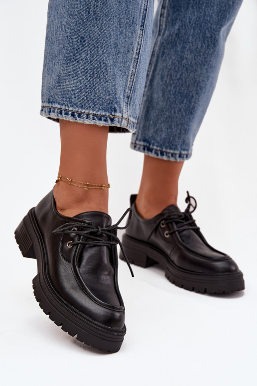 boty  z ekologické kůže Černé Adrelle