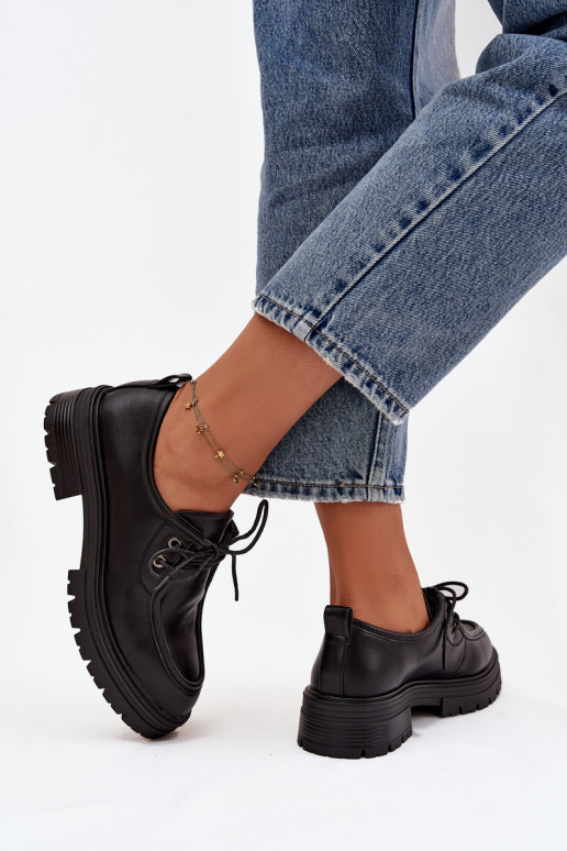 boty  z ekologické kůže Černé Adrelle