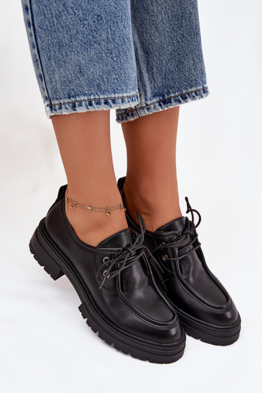 boty  z ekologické kůže Černé Adrelle