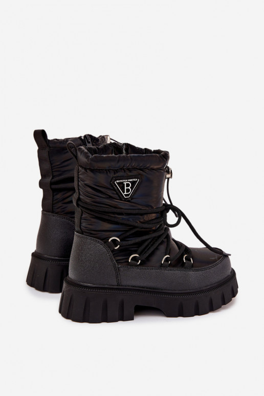 Dětské boty do sněhu Černé Adelisse