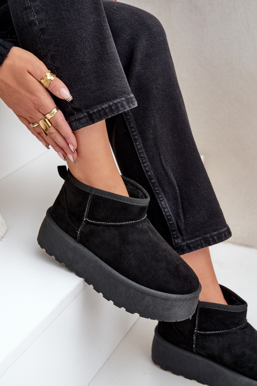  Sněhule s platformou Černé Ninala