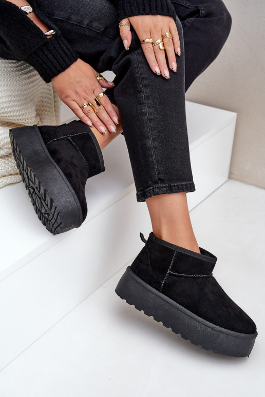  Sněhule s platformou Černé Ninala