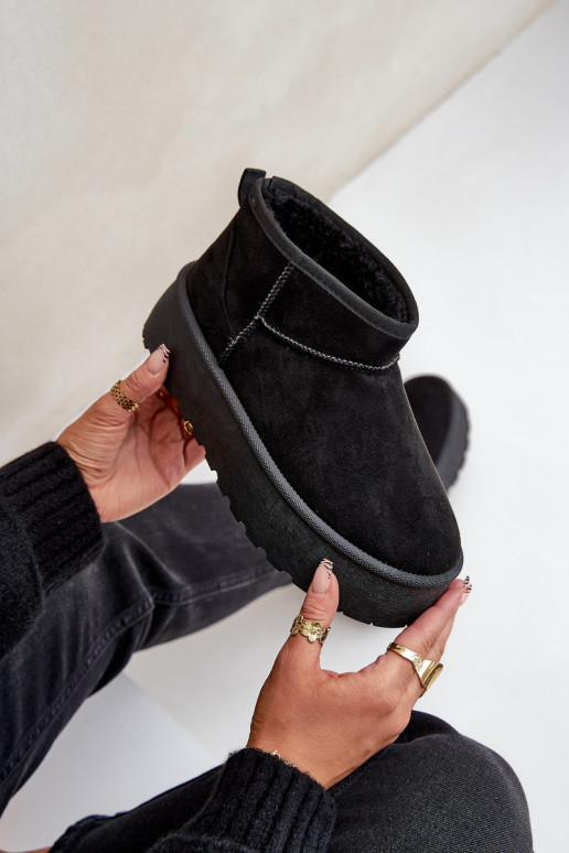  Sněhule s platformou Černé Ninala