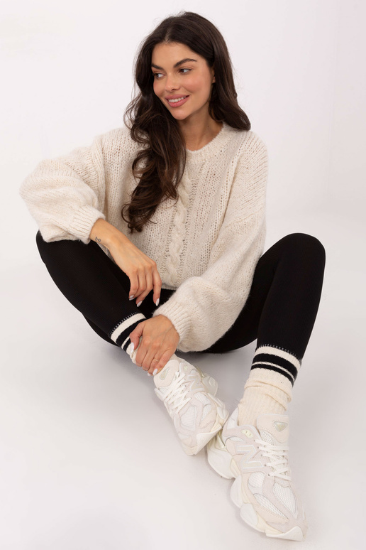 Světlé písečné svetřík