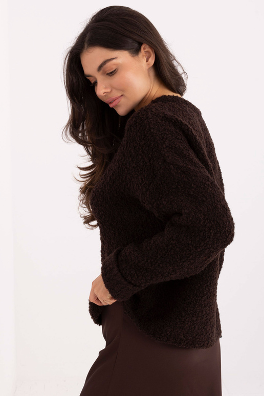 Svetr tmavě hnědý