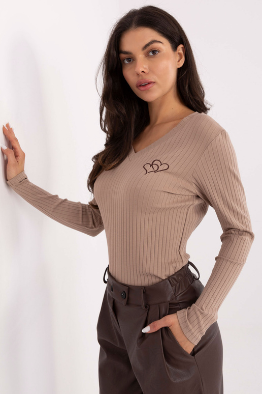 Halenka tmavě béžová