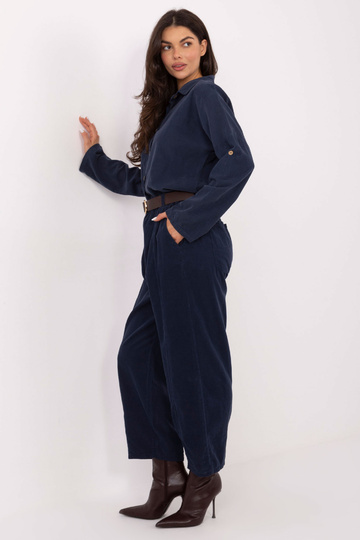 Kalhoty tmavě modré