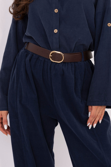 Kalhoty tmavě modré 2