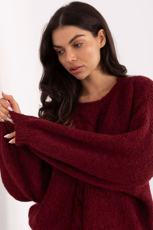 Svetr bordó