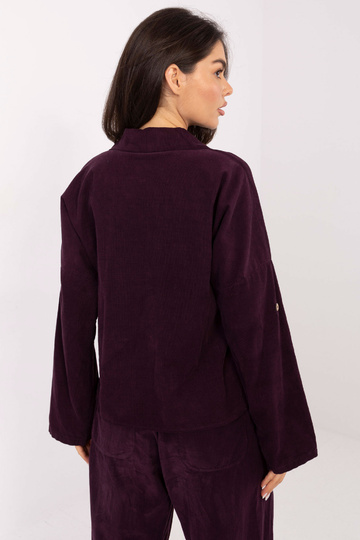 Košile tmavě fialová 2