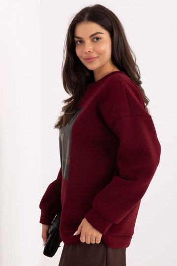Svetr bordó 2