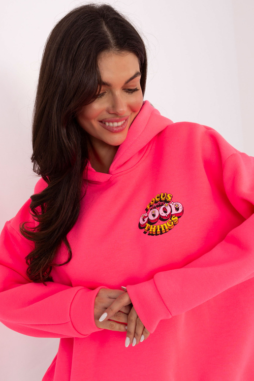 Fluorescenčně růžová halenka