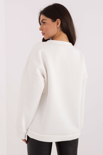 Modrý blejzr barvy ecru 2