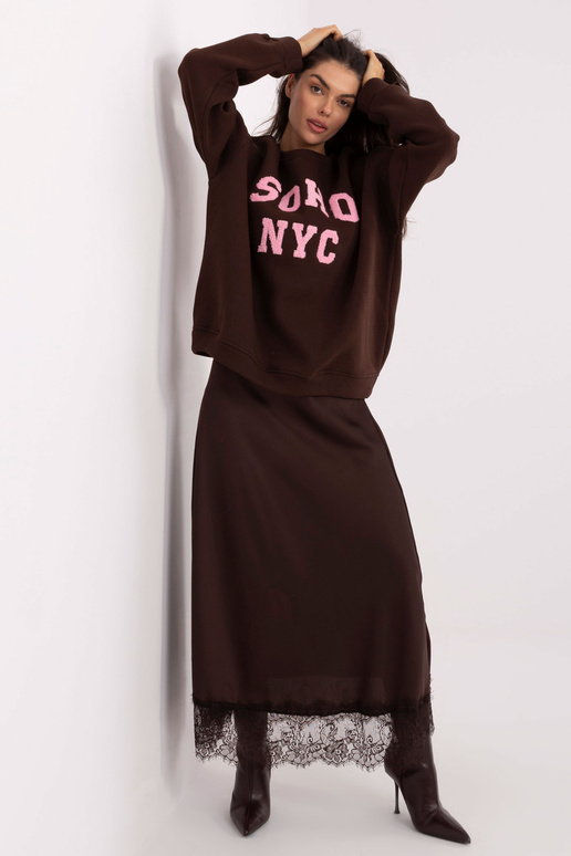 Halenka MJ tmavě hnědá