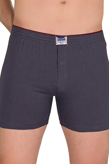 Pánské boxerky grafitové barvy