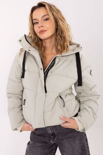 Bunda světle šedá