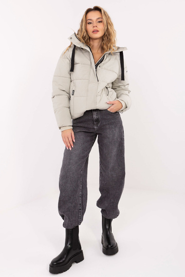 Bunda světle šedá 2